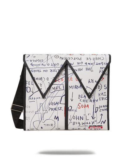 OFFICIAL BASQUIAT UNTITLED (CHEESE POPCORN) 1983 SLING MESSENGER