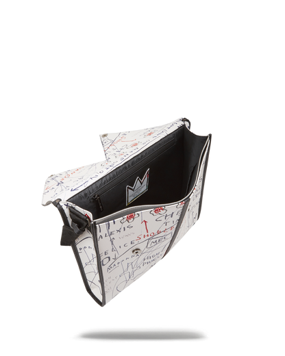 OFFICIAL BASQUIAT UNTITLED (CHEESE POPCORN) 1983 SLING MESSENGER