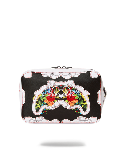 THE FLORAL CUT TOILETRY BAG