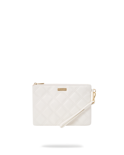 RIVIERA LE BLANC GOLD  CHAIN SHARK CROSSOVER CLUTCH