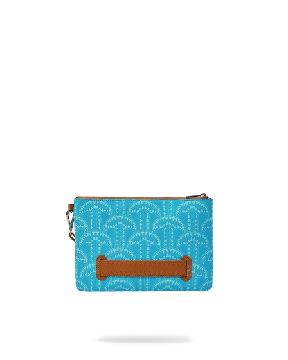 ILLUCHAINS TURQ CROSSOVER CLUTCH