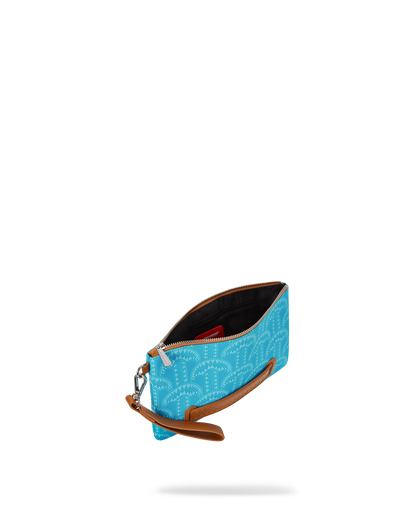 ILLUCHAINS TURQ CROSSOVER CLUTCH