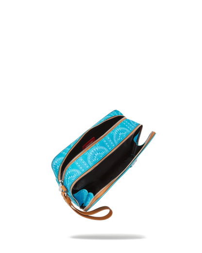 ILLUCHAINS TURQ TOILETRY BAG
