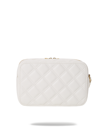 RIVIERA LE BLANC GOLD CHAIN SHARK TOILETRY BAG