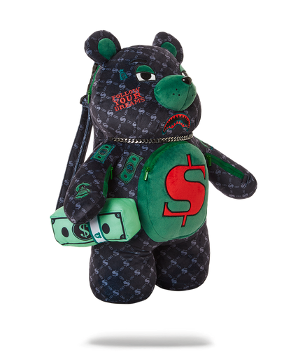 DINERO MONEYBEAR TEDDYBEAR BACKPACK