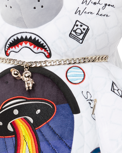 UFO SPACED OUT MONEYBEAR TEDDYBEAR BACKPACK