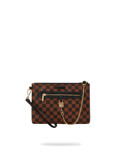 HENNY LOCK SHARKS IN PARIS CROSSOVER CLUTCH