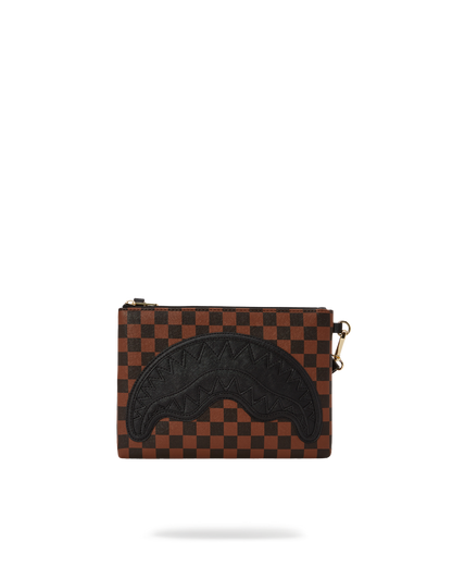 HENNY LOCK SHARKS IN PARIS CROSSOVER CLUTCH