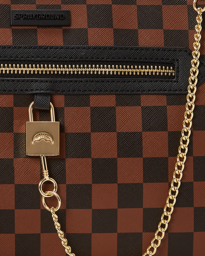 HENNY LOCK SHARKS IN PARIS CROSSOVER CLUTCH