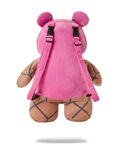 I SCREAM MONEYBEAR TEDDYBEAR BACKPACK