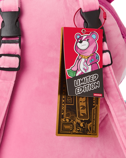 PINK PUNK MONEYBEAR TEDDYBEAR BACKPACK