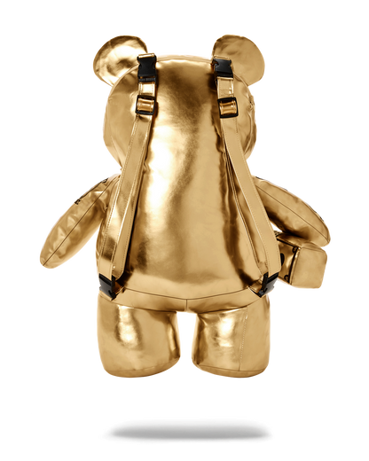 GOLD RUSH MONEYBEAR TEDDYBEAR BACKPACK