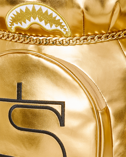 GOLD RUSH MONEYBEAR TEDDYBEAR BACKPACK