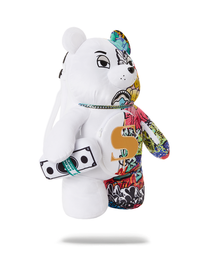 HALF GRAFF MONEYBEAR TEDDYBEAR BACKPACK