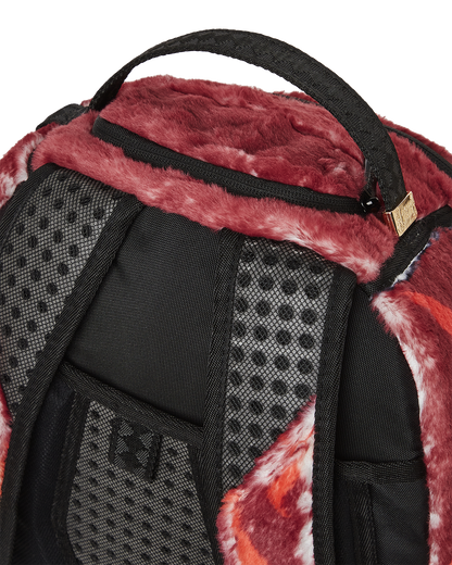 DIABLO COZY VELOUR FUR BACKPACK