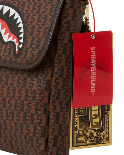 CASHIN CHECKS SHOULDER BAG