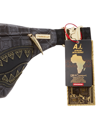 OBSIDIAN STUNNER A.i.6 SANDFLOWER COLLAB SAVVY CROSSBODY