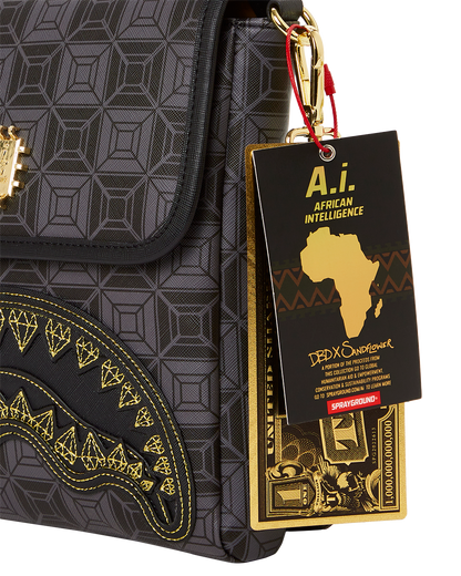 OBSIDIAN STUNNER A.i.6 SANDFLOWER COLLAB LARGE SLING