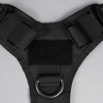 Alpha Black Tactical Dog Vest Harness