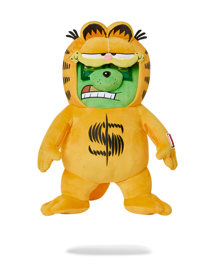GARFIELD MONEYBEAR SUIT TEDDYBEAR BACKPACK