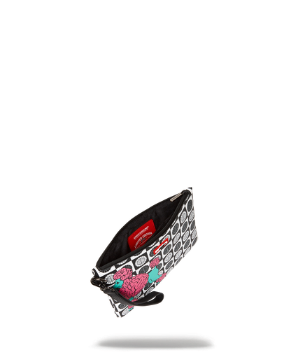 POODLE CHECK RON ENGLISH COLLAB POUCHETTE