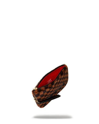 FURRR SHARKS IN PARIS CROSSOVER CLUTCH
