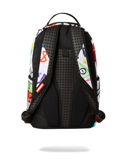 SCRIBBLE ME RICH BACKPACK