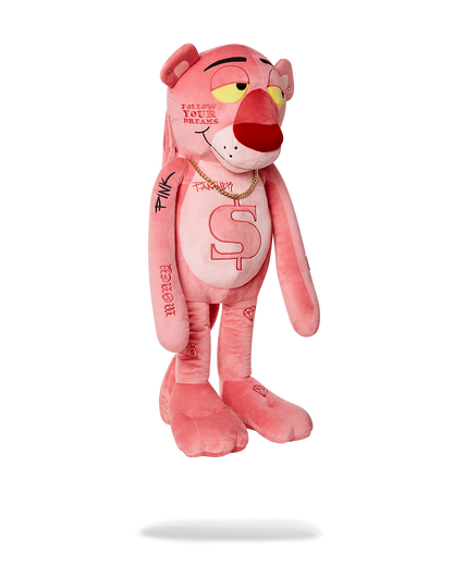 PINK PANTHER UP TO NO GOOD TEDDY BEAR BACKPACK