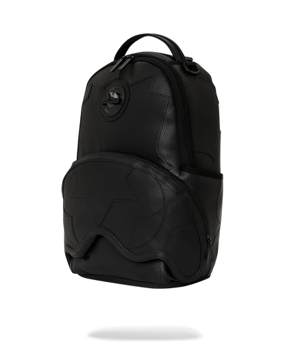 HEAVY METAL SHARK BLACK BACKPACK (DLXV)