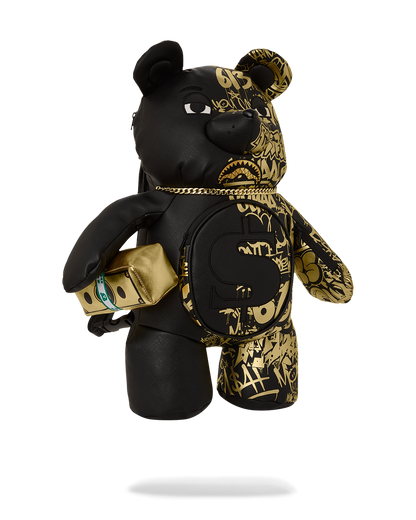 HALF GRAFF GLIDE MONEYBEAR TEDDYBEAR BACKPACK
