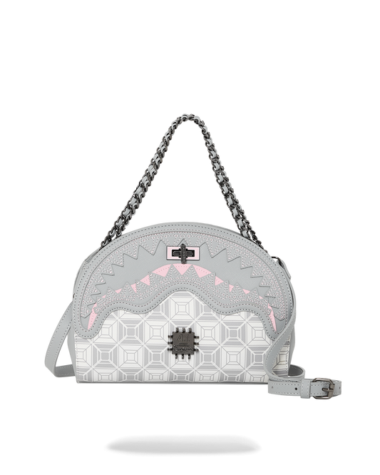 A.I.8 AFRICAN INTELLIGENCE BOOKED & BUSY SHARK HANDBAG