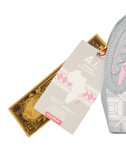 A.I.8 AFRICAN INTELLIGENCE BOOKED & BUSY SHARK HANDBAG