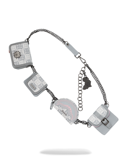 A.I.8 AFRICAN INTELLIGENCE BOOKED & BUSY CHARM WAISTBELT