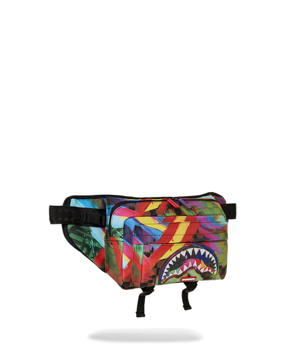 SHARKS IN PARIS CITY STREAKS CARGO CROSSBODY