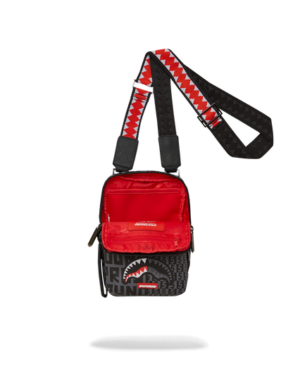 SHARKFINITY STEALTH PILOT MESSENGER SLING BAG