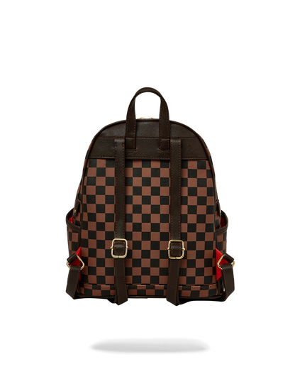 EXTERIOR GOLD ZIP POCKET SHARKS IN PARIS SAVAGE BACKPACK