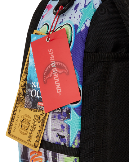 KARMA'S WORLD TURN UP THE VOLUME BACKPACK