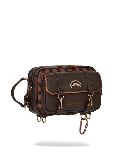 CHECKMATE ROYALE MESSENGER BRICK BAG