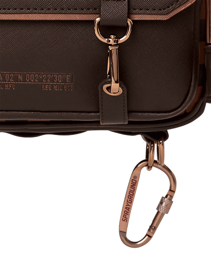 CHECKMATE ROYALE MESSENGER BRICK BAG