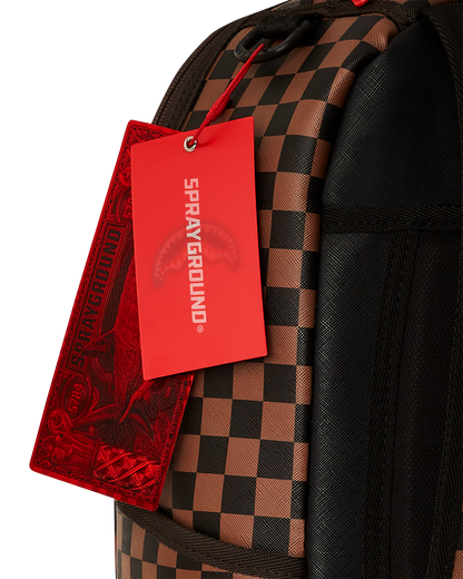 MONEY BEAR DEEP IN THOUGHT BACKPACK