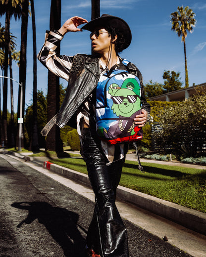 MONEY BEAR TOO SKOOL FOR COOL DLXSR BACKPACK