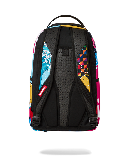 COLLAGE OF RANDOM DLXSR BACKPACK