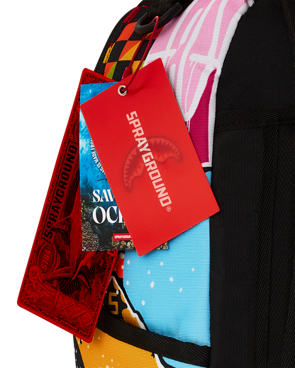 COLLAGE OF RANDOM DLXSR BACKPACK
