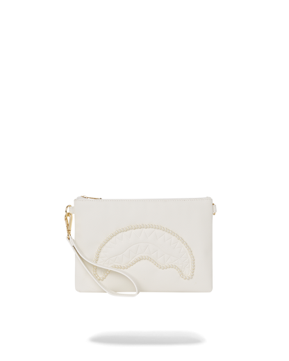 SECRET LIFE OF PEARLS CROSSOVER CLUTCH