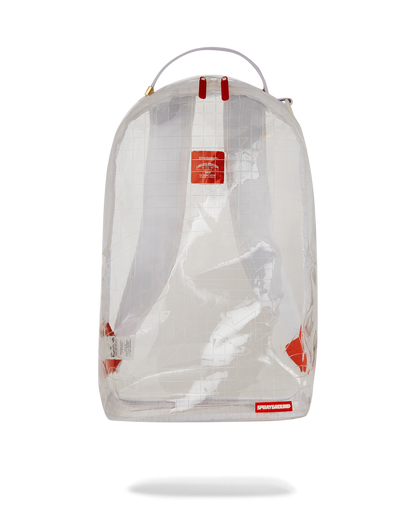CLEAR VISION SHARKS IN PARIS - 100% ALL CLEAR DLX BACKPACK