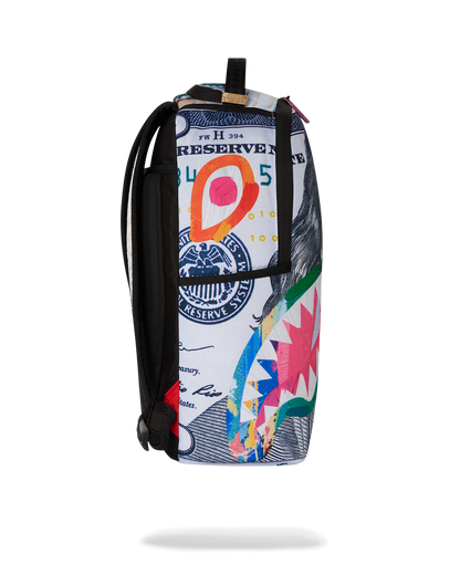 I PAINT ON MONEY DLXSR BACKPACK