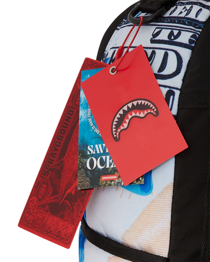 I PAINT ON MONEY DLXSR BACKPACK