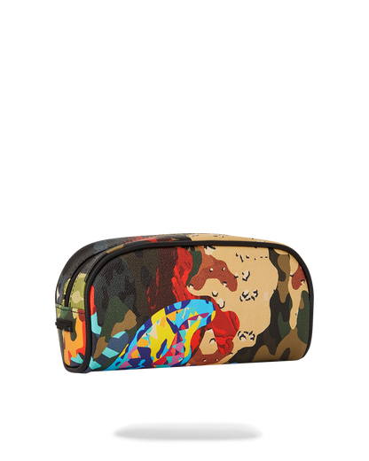 SLICED AND DICED CAMO POUCH