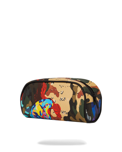SLICED AND DICED CAMO POUCH
