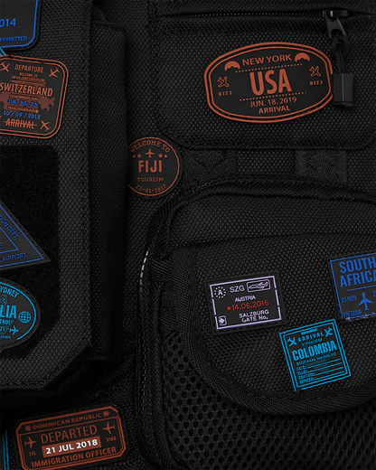 JAMES FIRST CLASS I GOT THESE STAMPS BACKPACK
